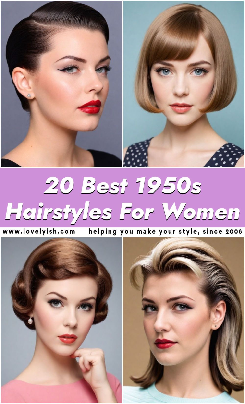 1950s hairstyles for women