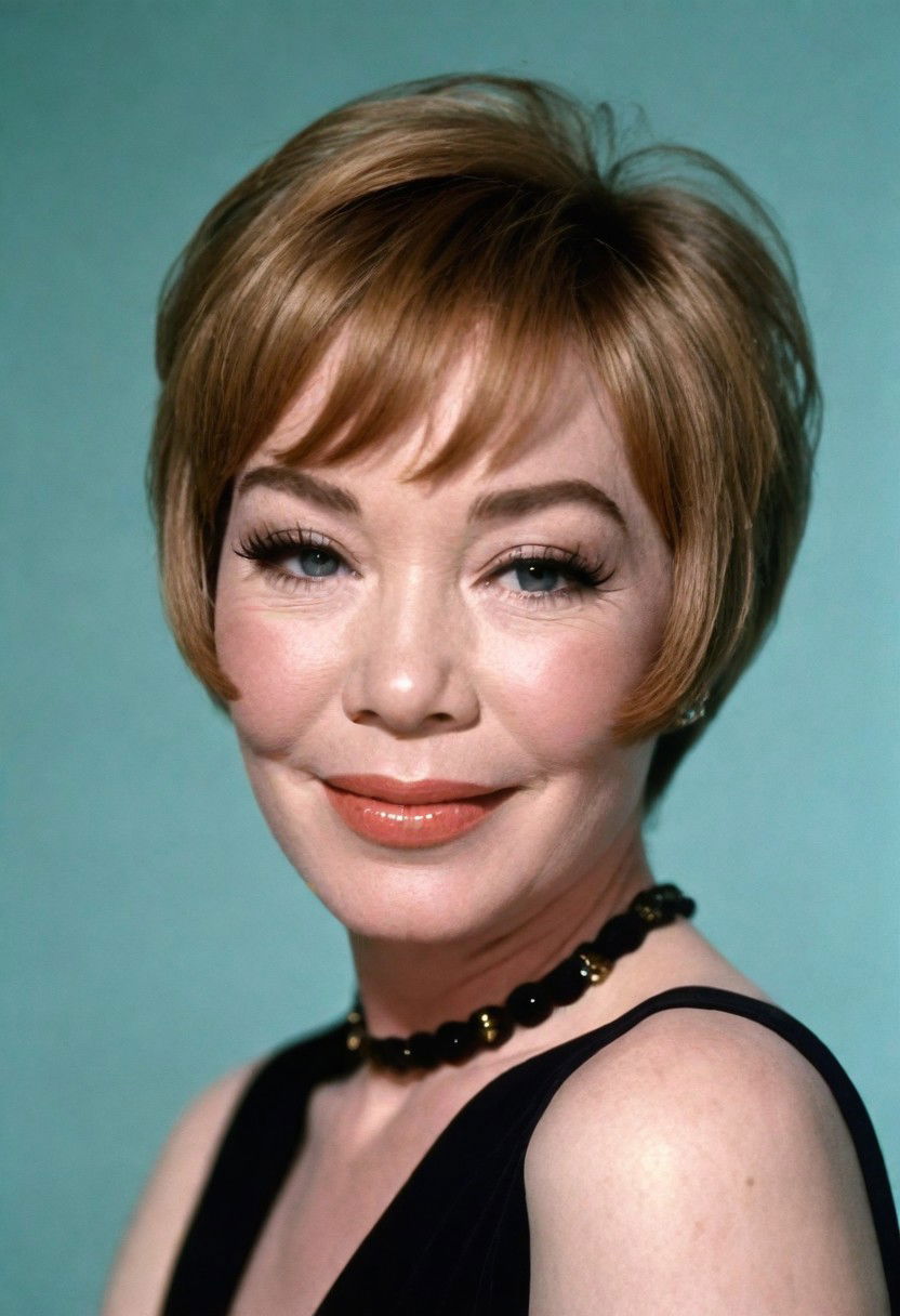 1960s asymmetrical haircut