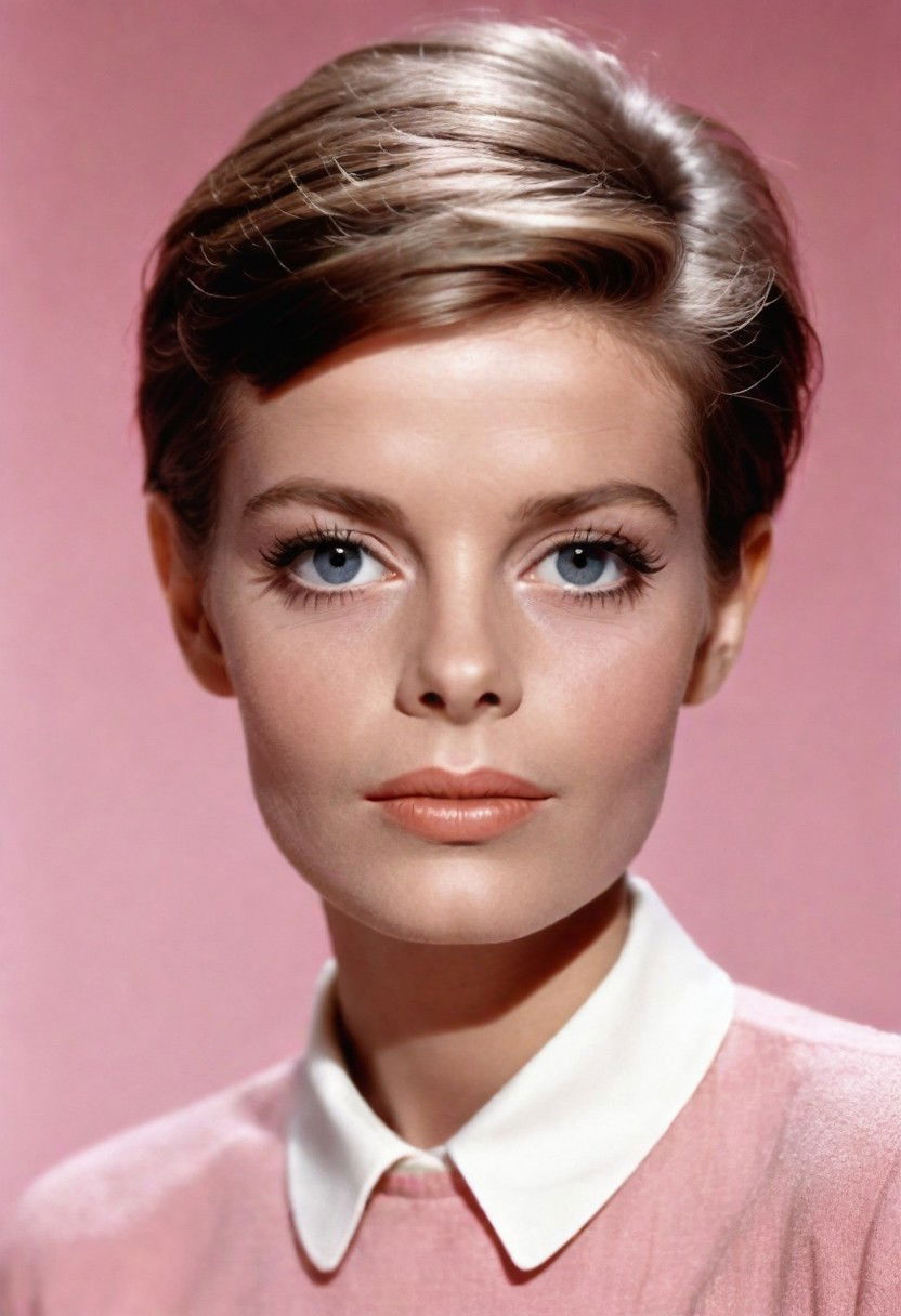 1960s twiggy haircut