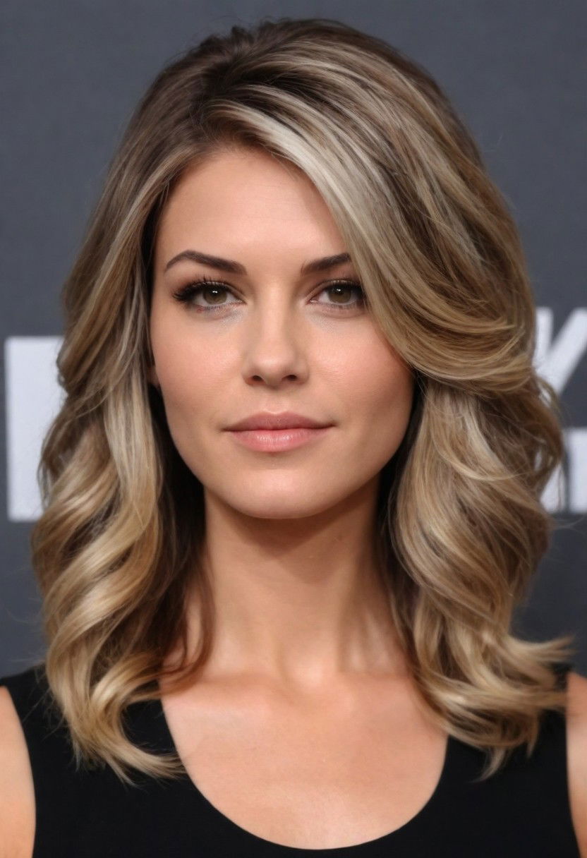 angled front layers hairstyle