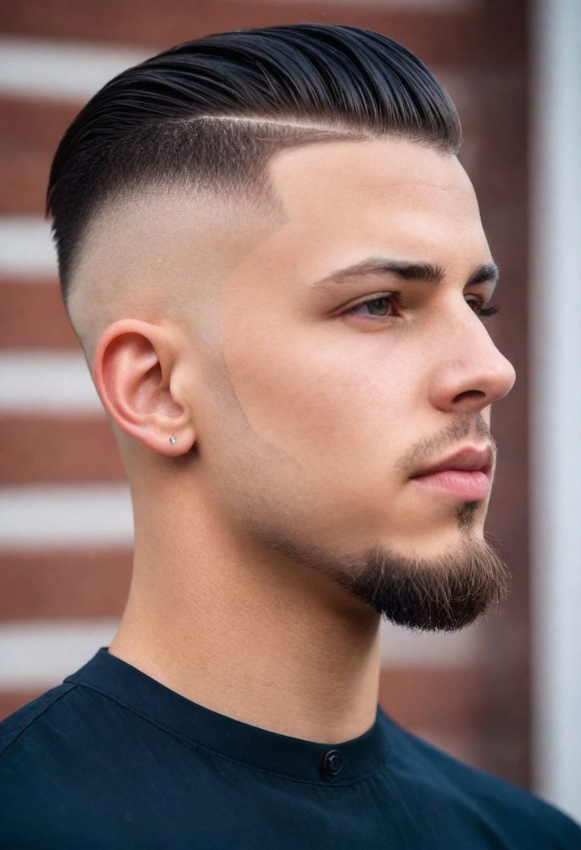 bald fade undercut hairstyle