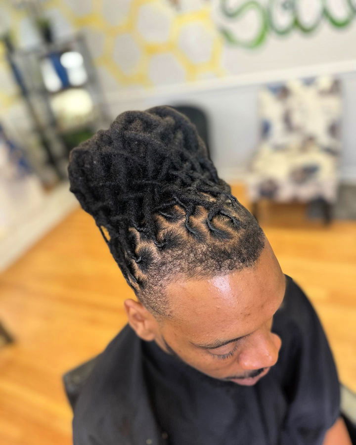 basket weave dreadlocks