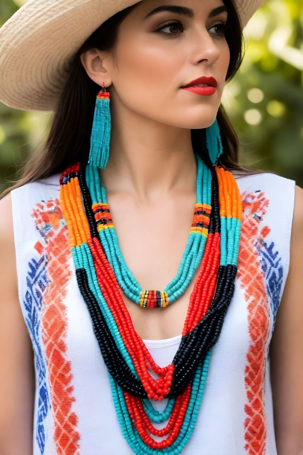 beaded jewelry for cinco de mayo outfit