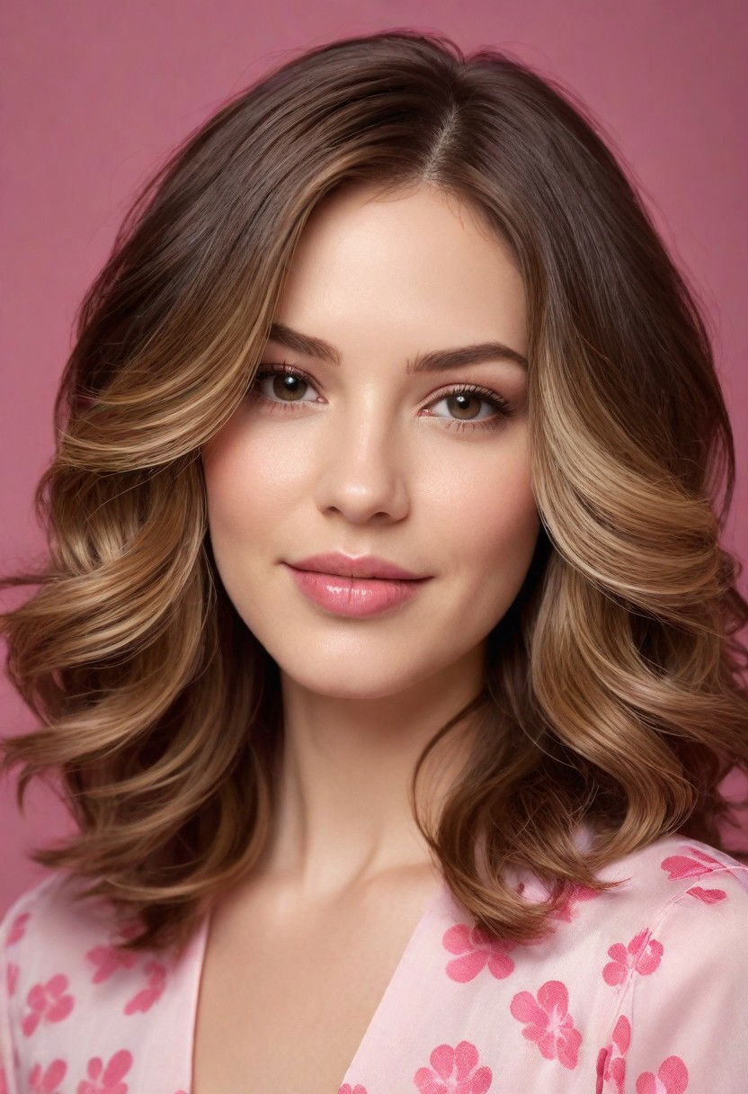 beautiful layered flip hairstyle