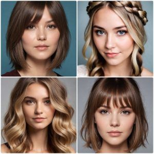 best hairstyles for round faces