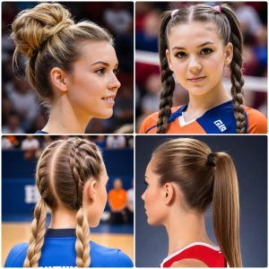 best volleyball hairstyles