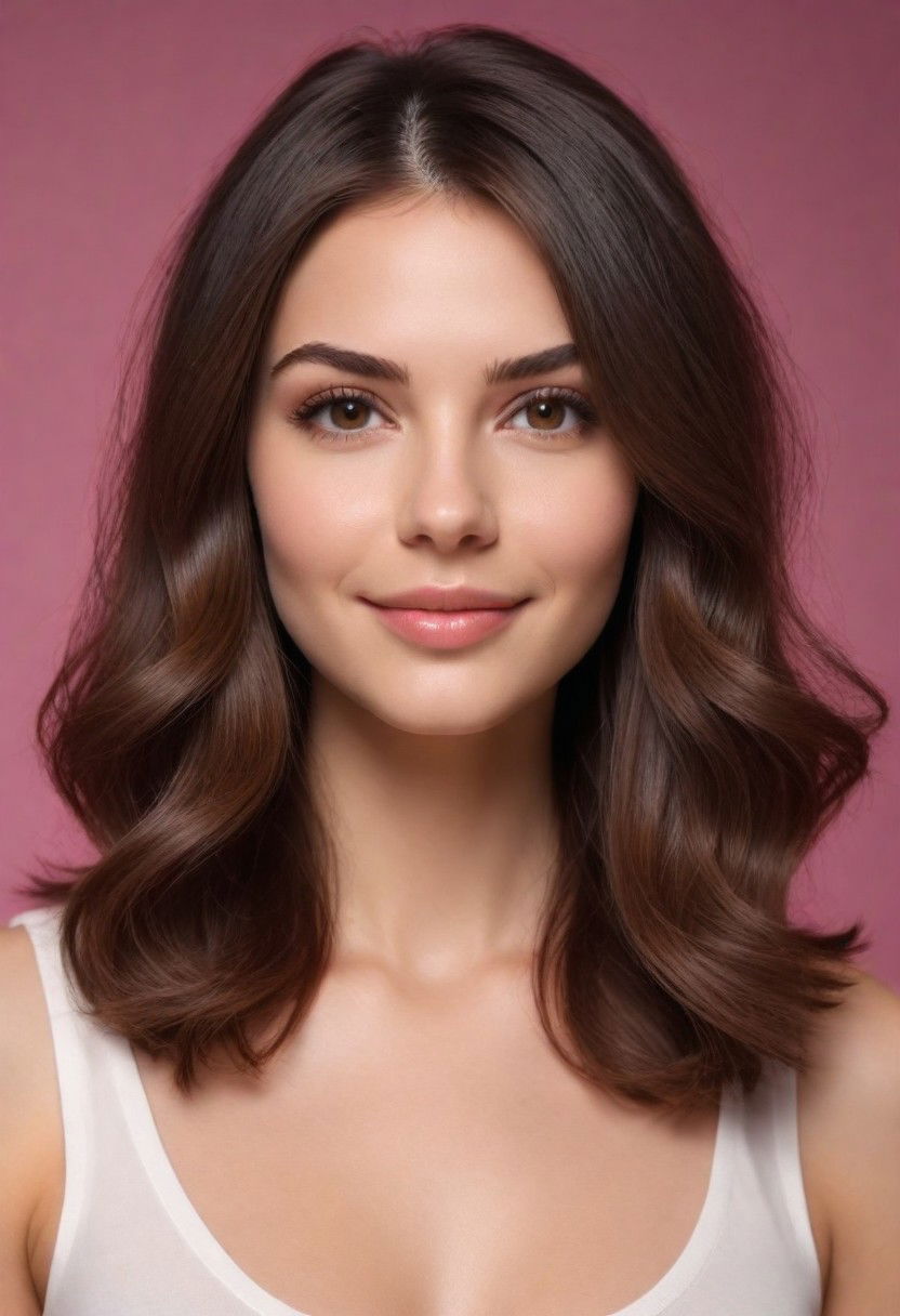 blunt low maintenance haircut for wavy hair