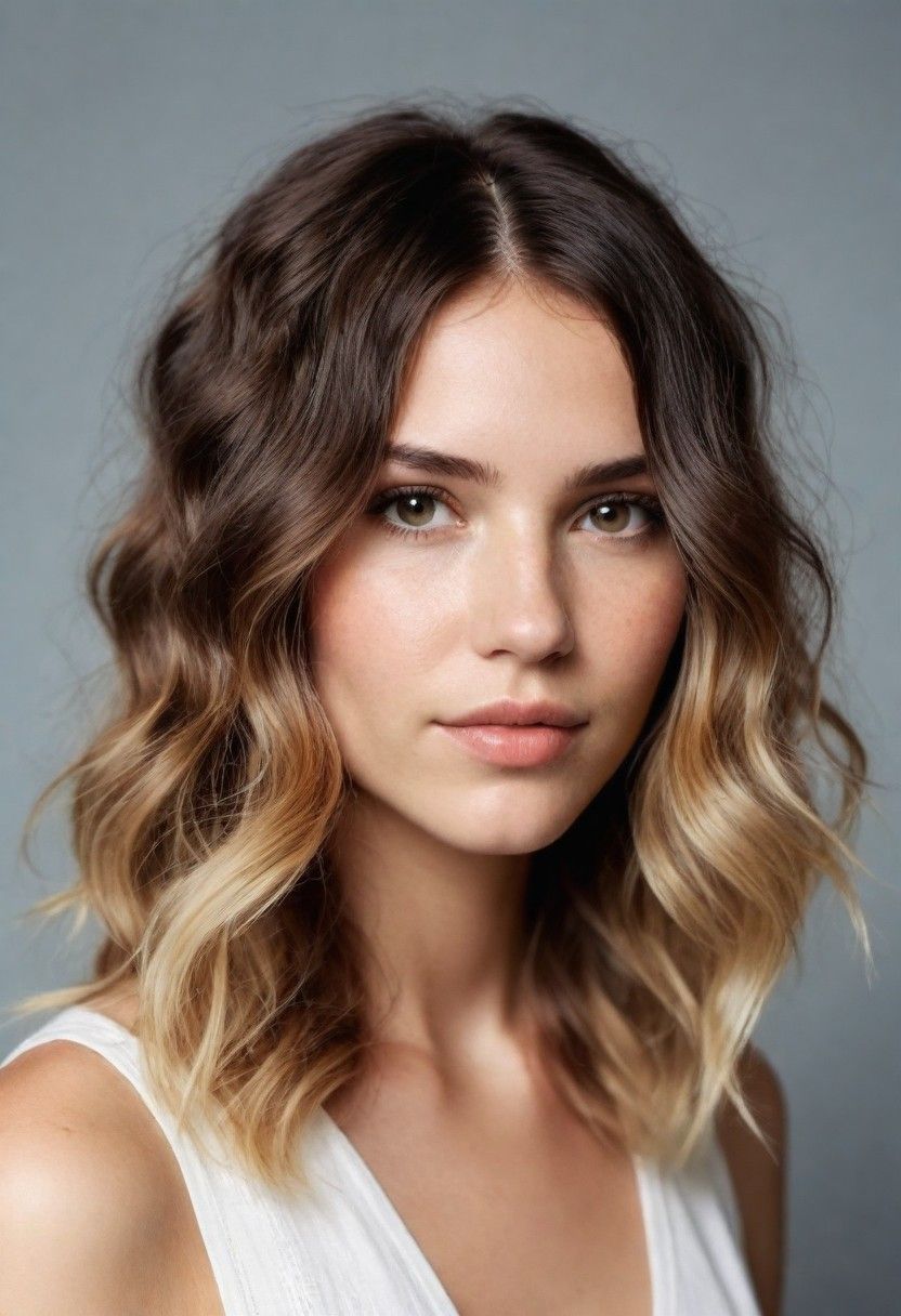 bohemian waves hairstyle