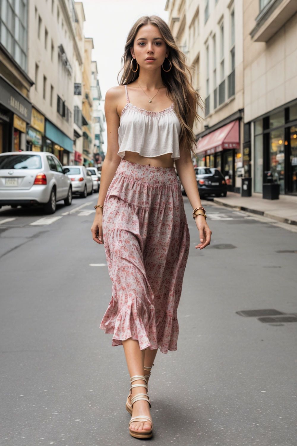 boho chic skirts for 2000s outfit