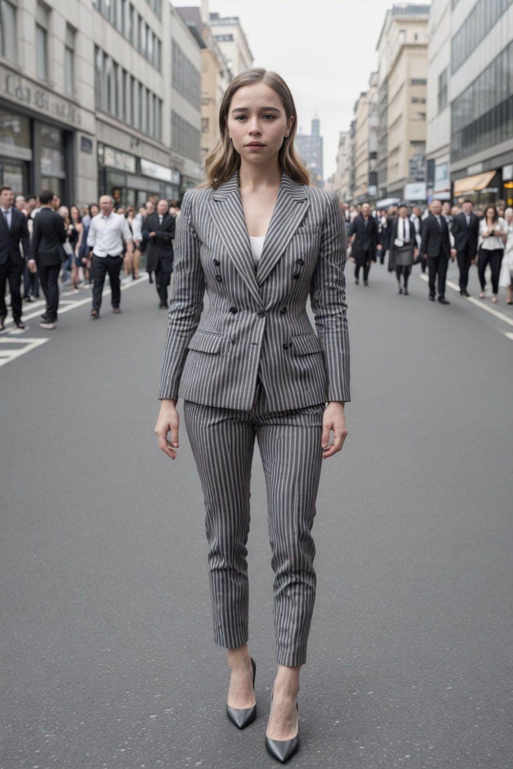 bold striped suit new years outfit