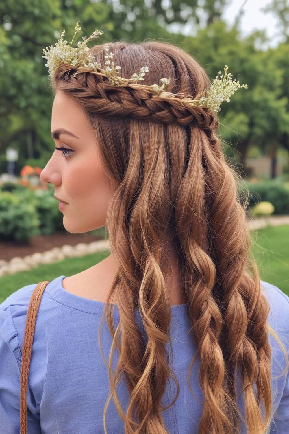 braided crown hair styles
