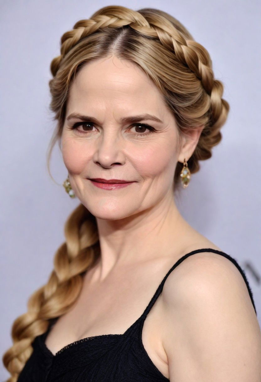 braided crown hairstyle