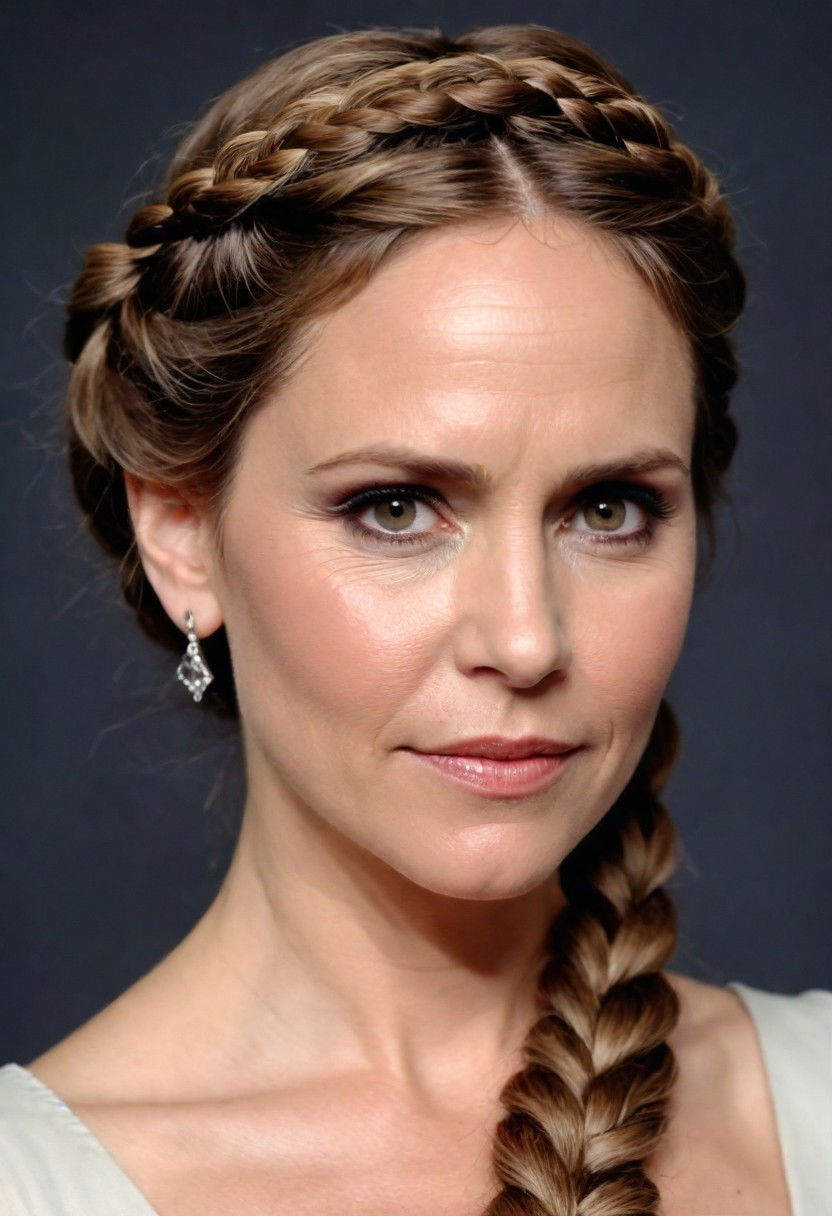 braided crown hairstyle