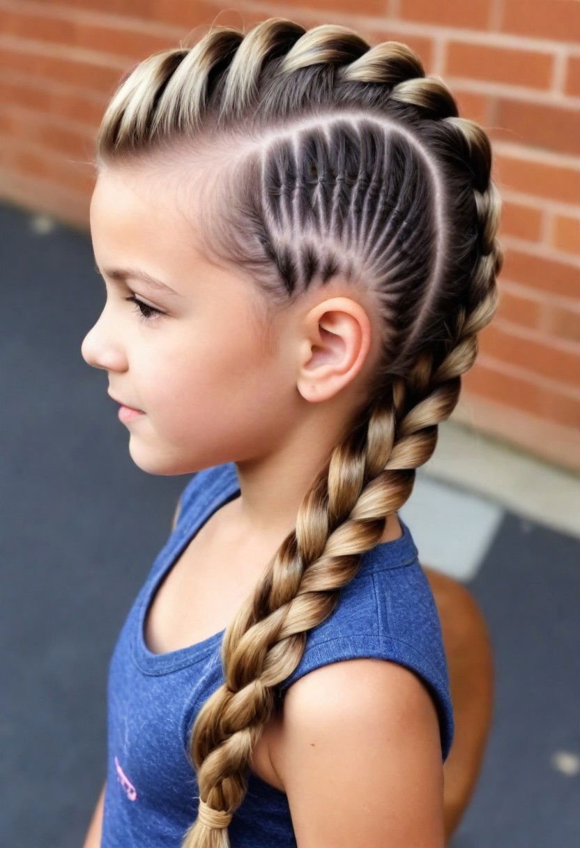 braided mohawk hairstyle