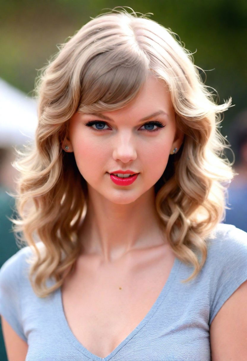 carefree beachy waves taylor swift haircut