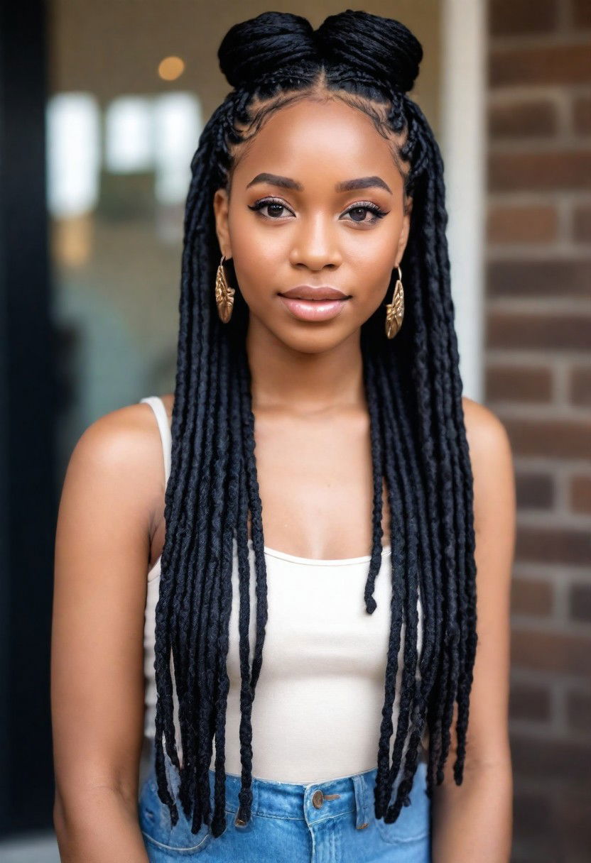 carefree butterfly locs hairstyle