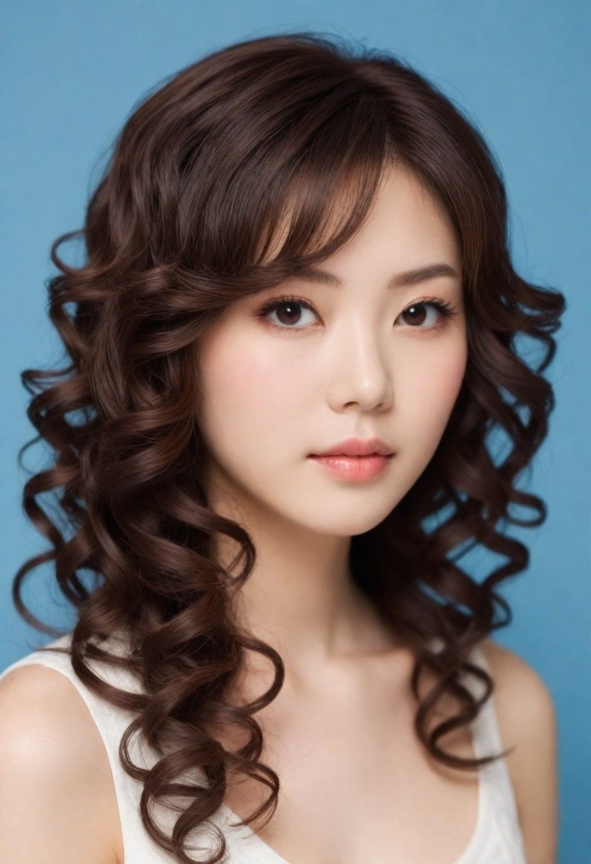 cascading curls hairstyle