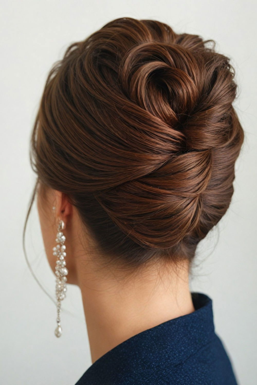 classic french twist updo