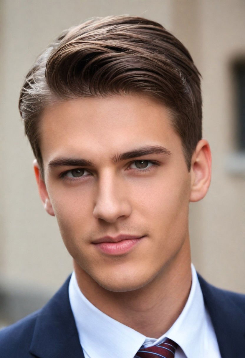 classic ivy league hairstyle