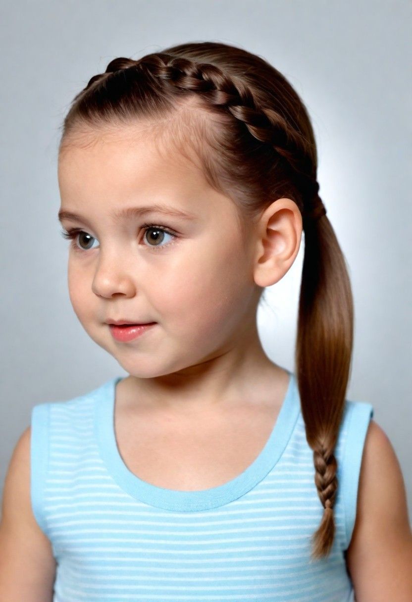 classic knotted ponytail