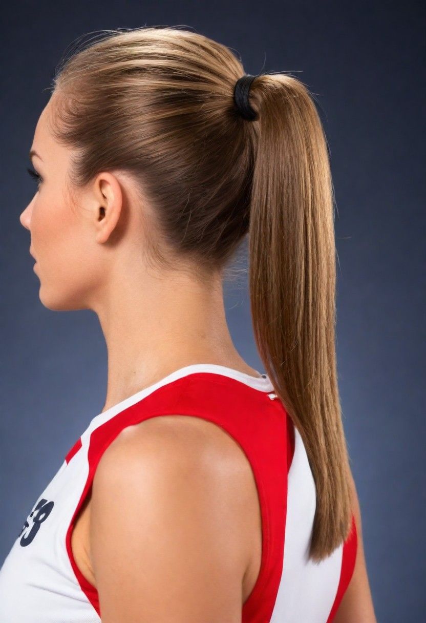 classic ponytail hair style
