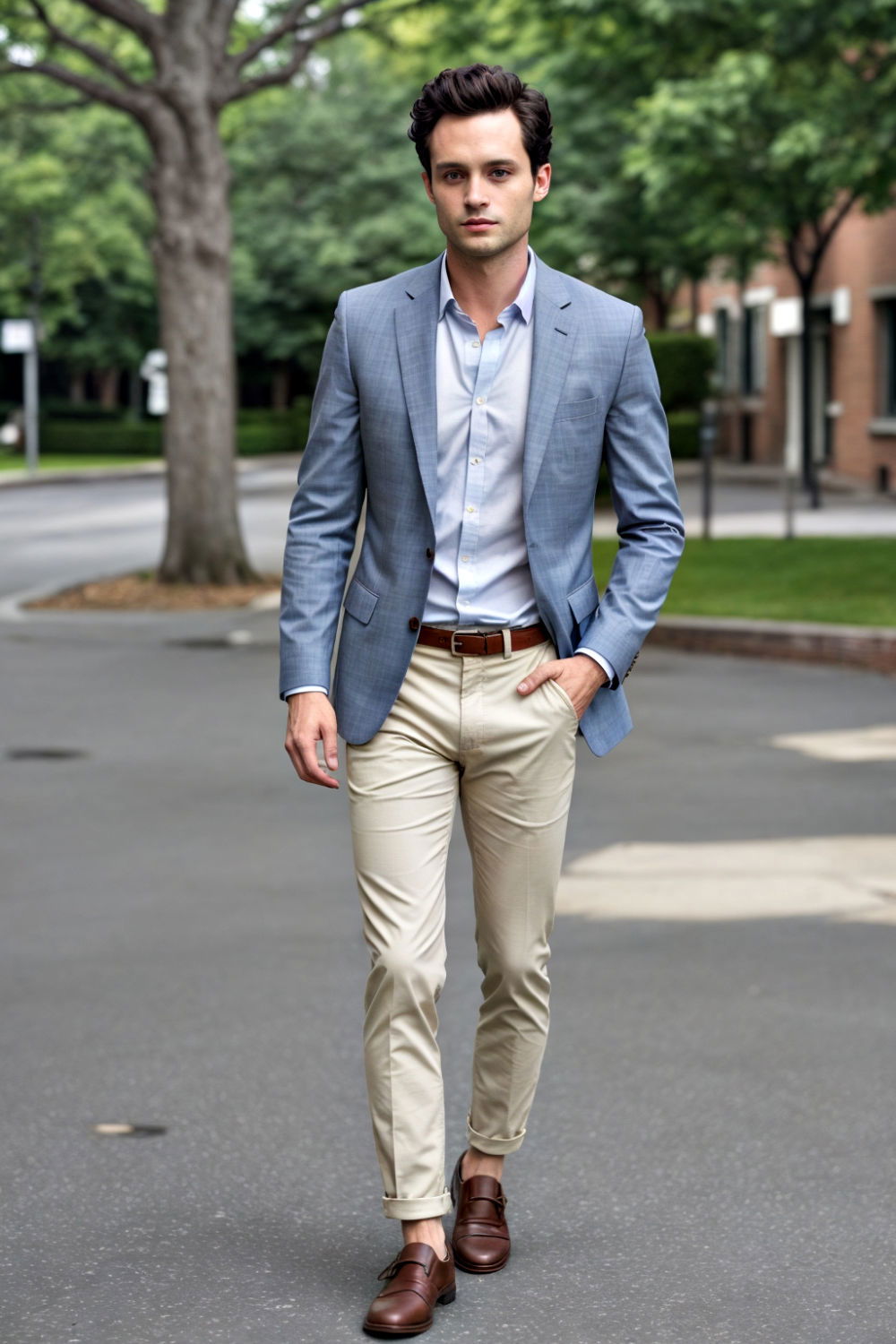 classic preppy look