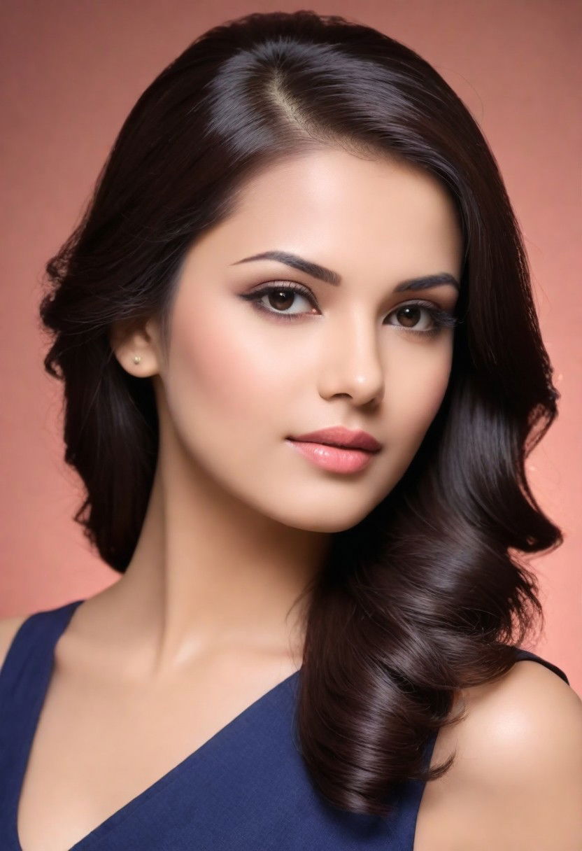 classic side sweep hairstyle