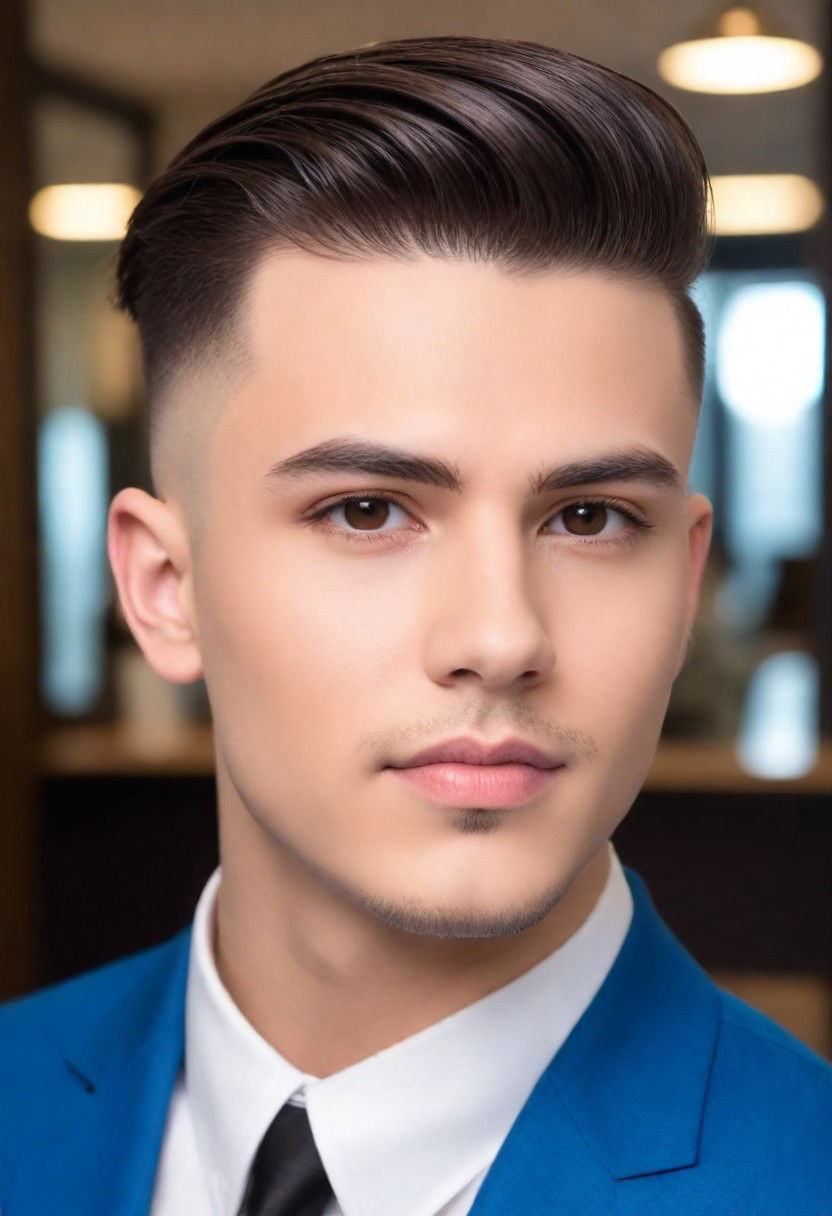 classic undercut hairstyle for men