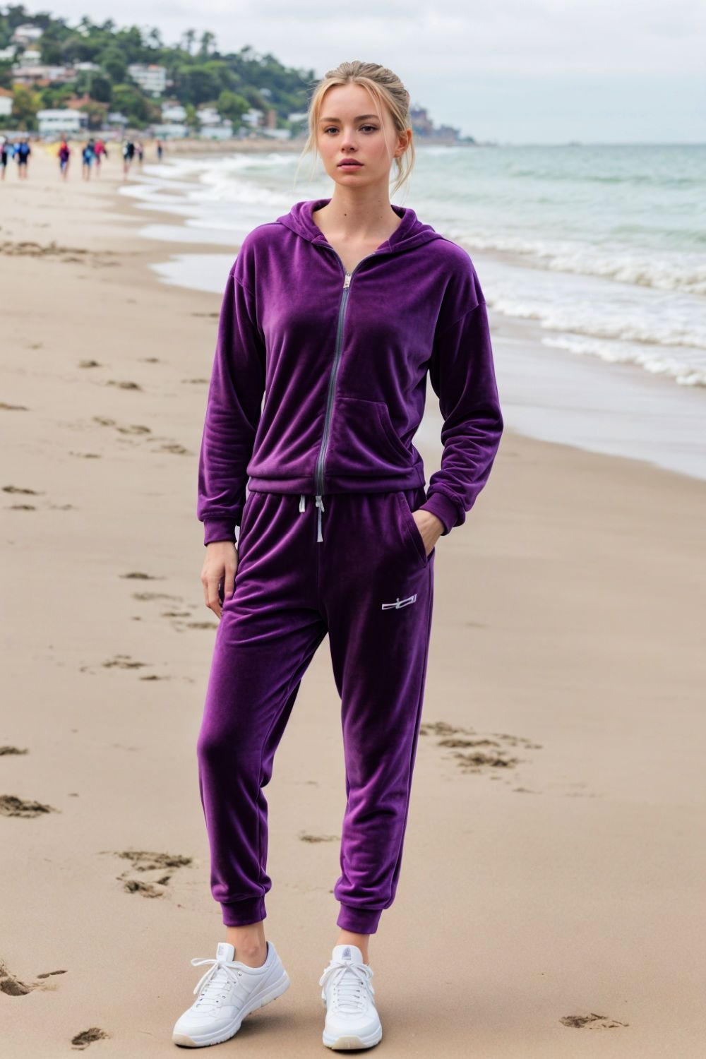 comfort chic velour tracksuits