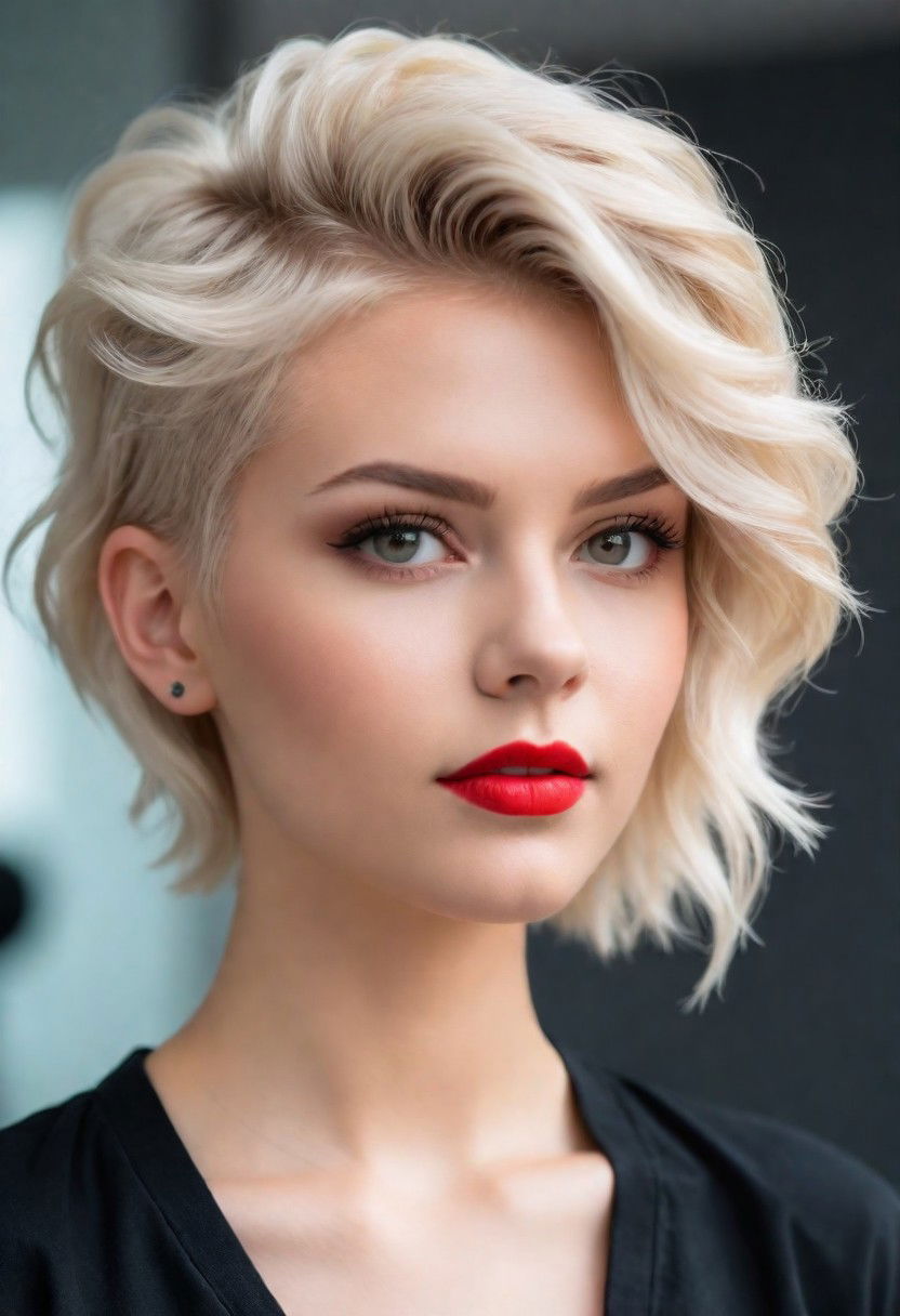 cool and modern undercut