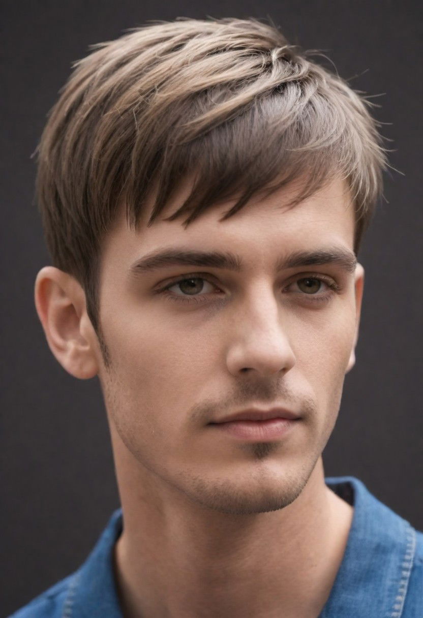 cool french crop hairstyle