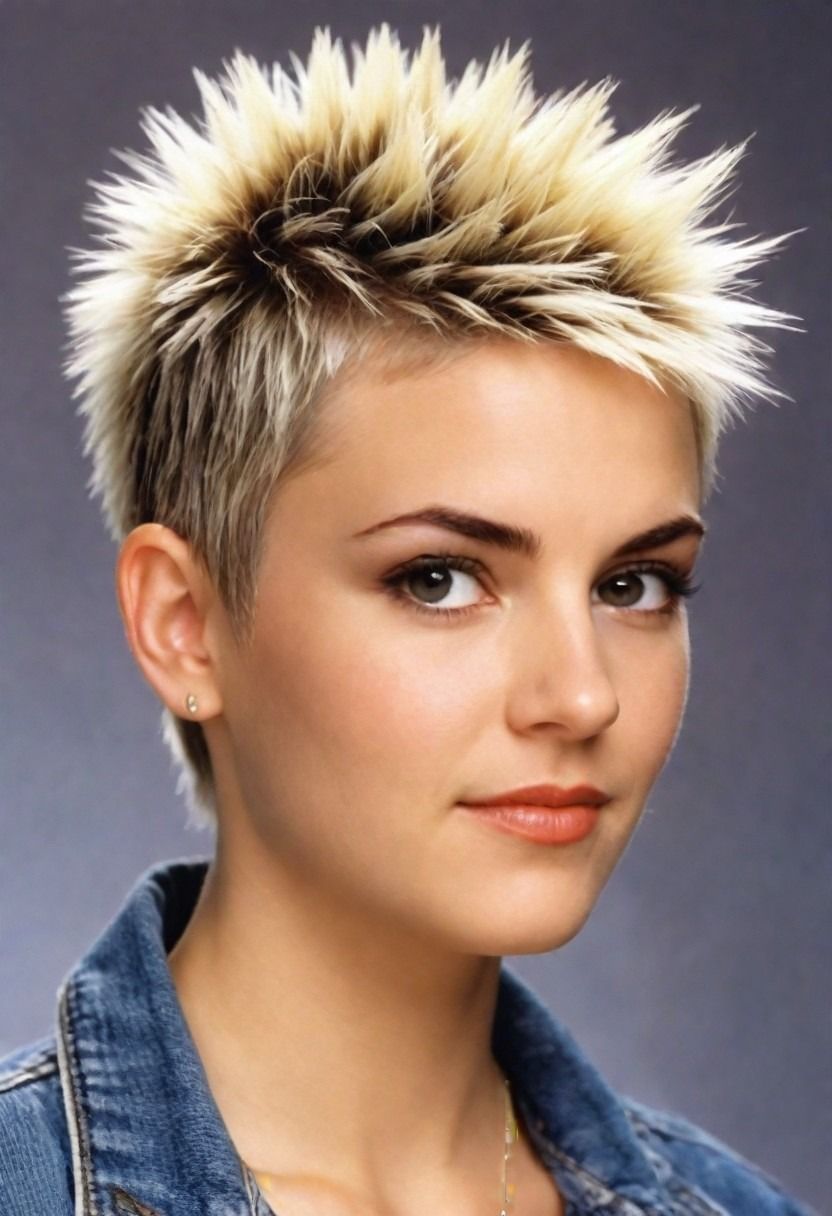 cool frosted tips hairstyle