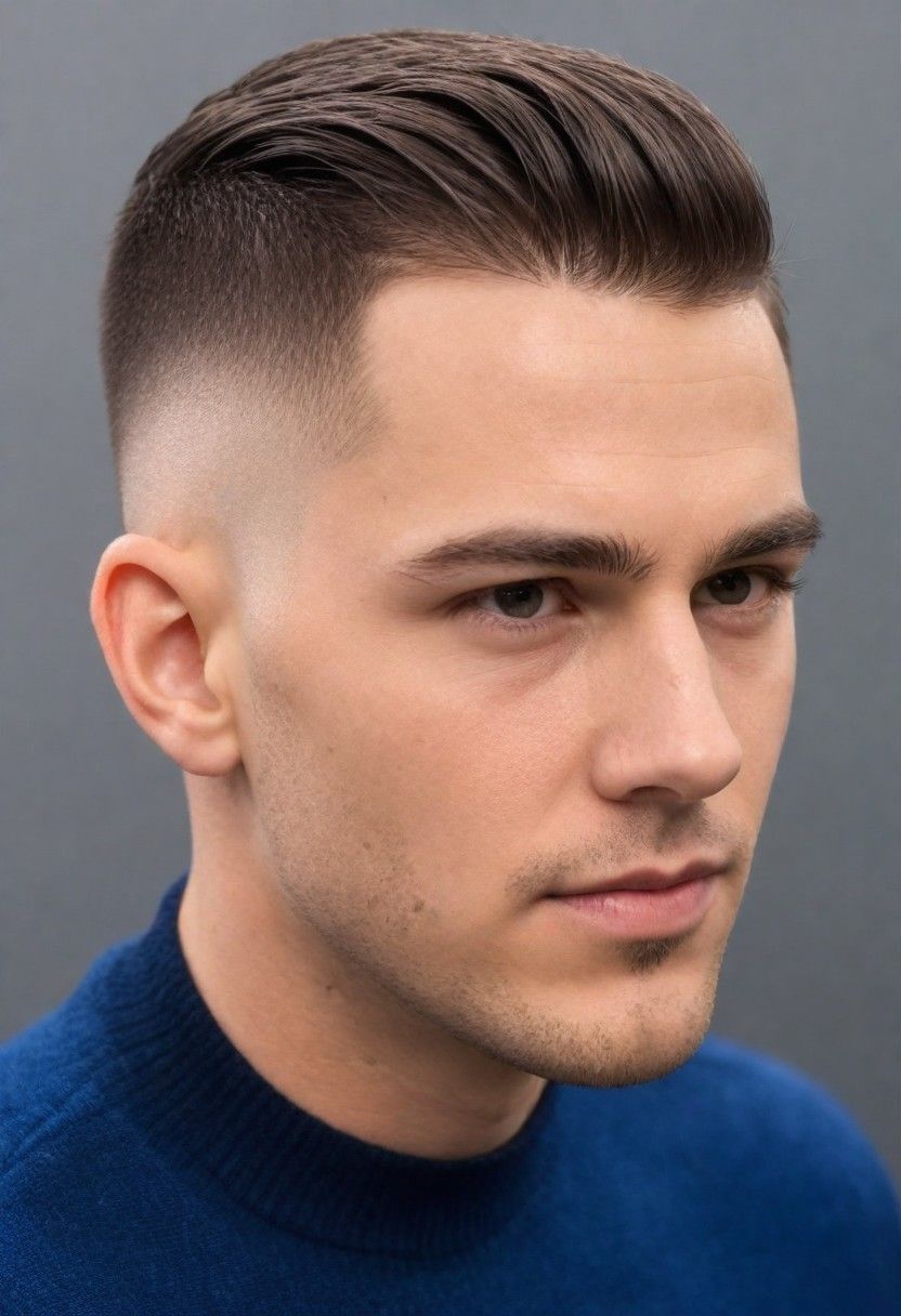 crew cut hairstyle