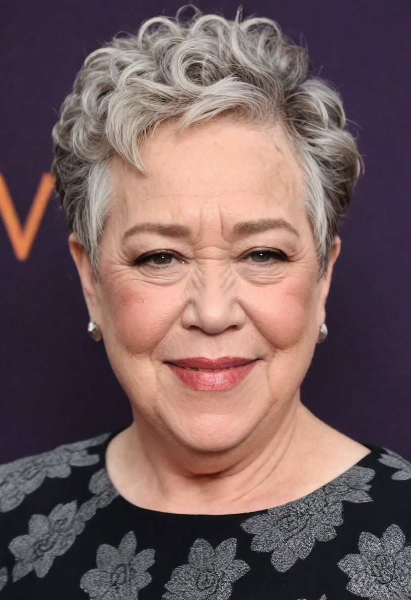 curly pixie with undercut hairstyle