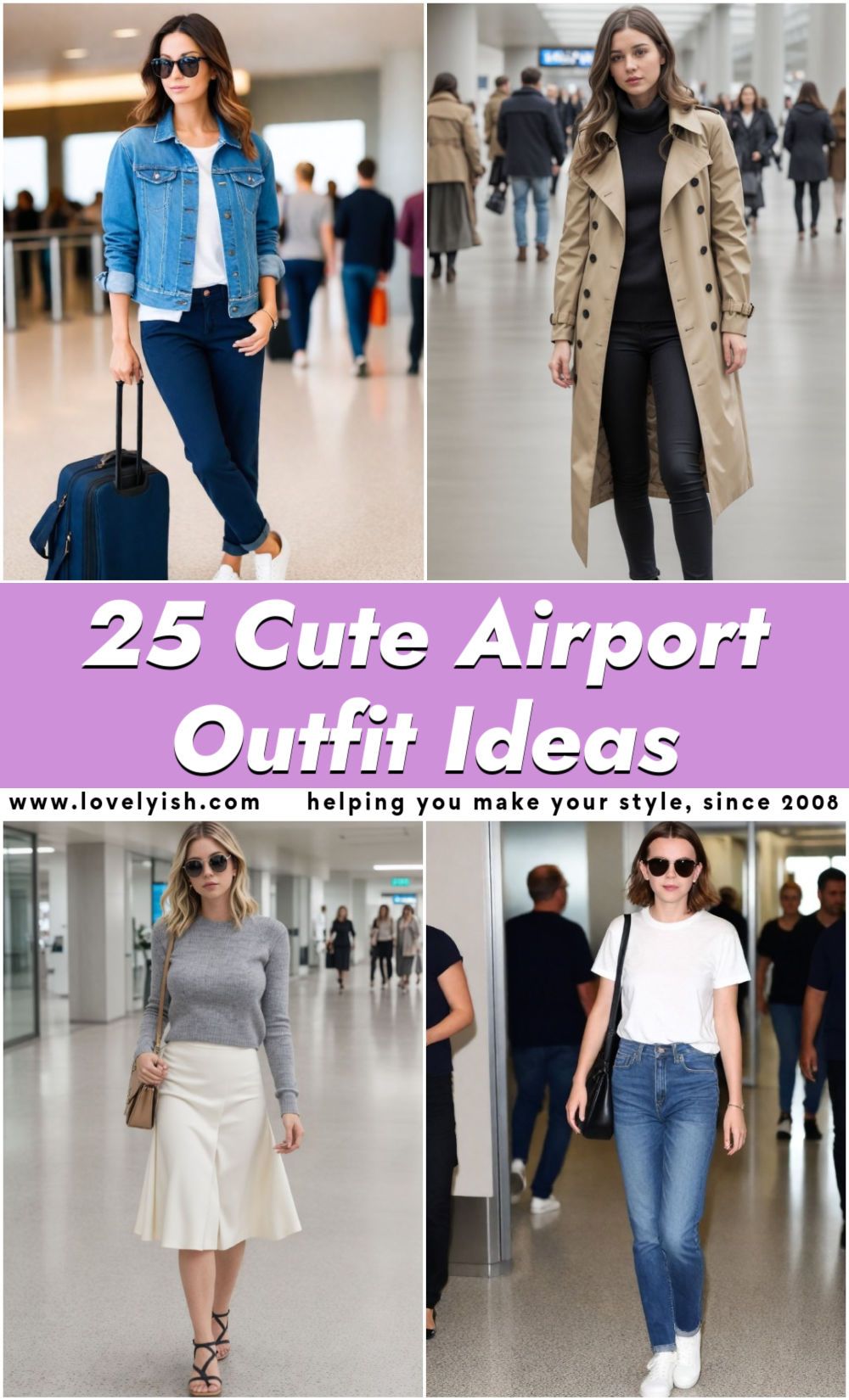cute airport outfit ideas