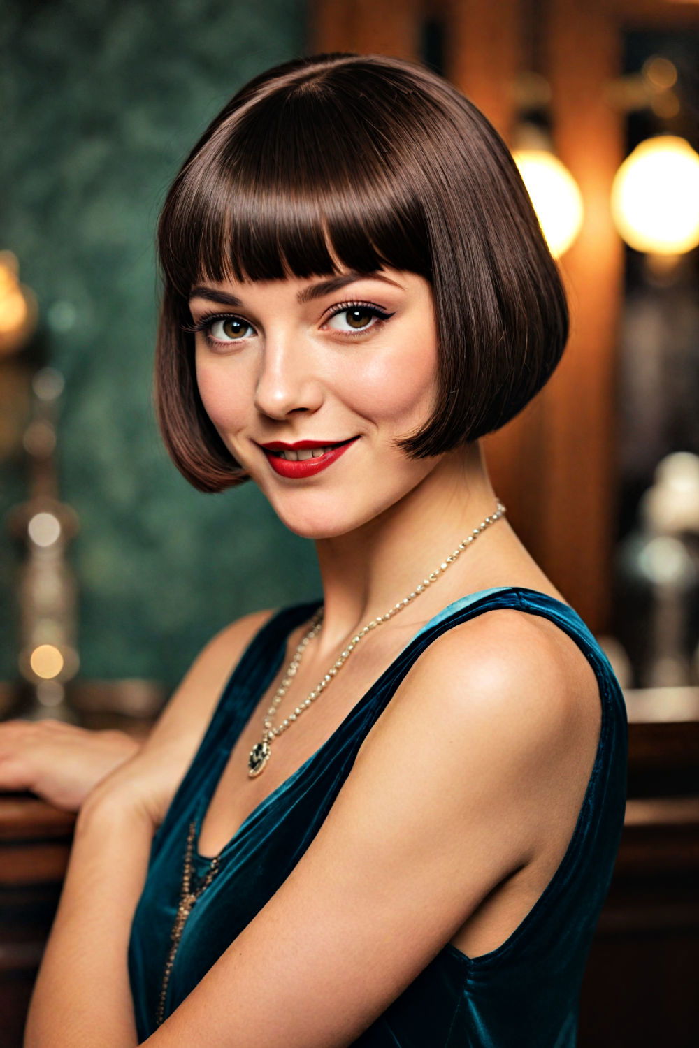 cute dutch bob hairstyle