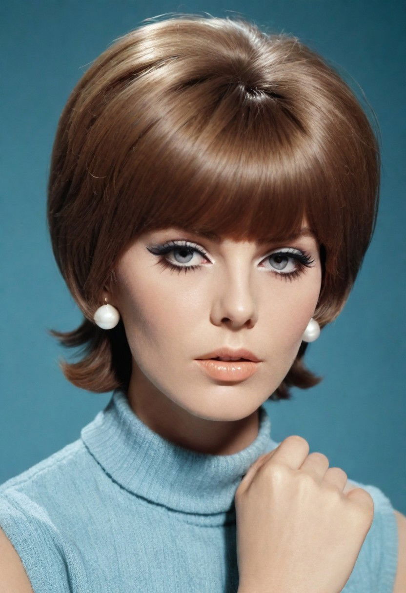 daring mop top hairstyle