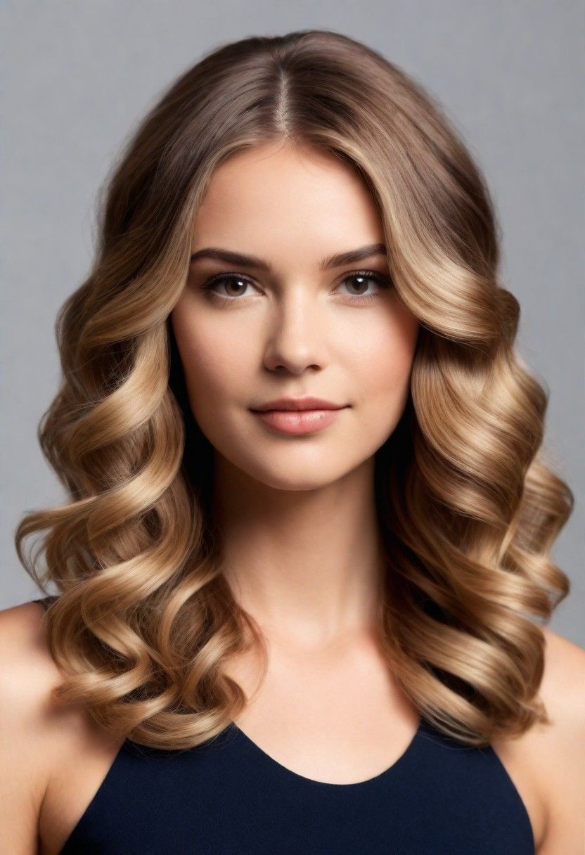 defined waves hairstyle for women