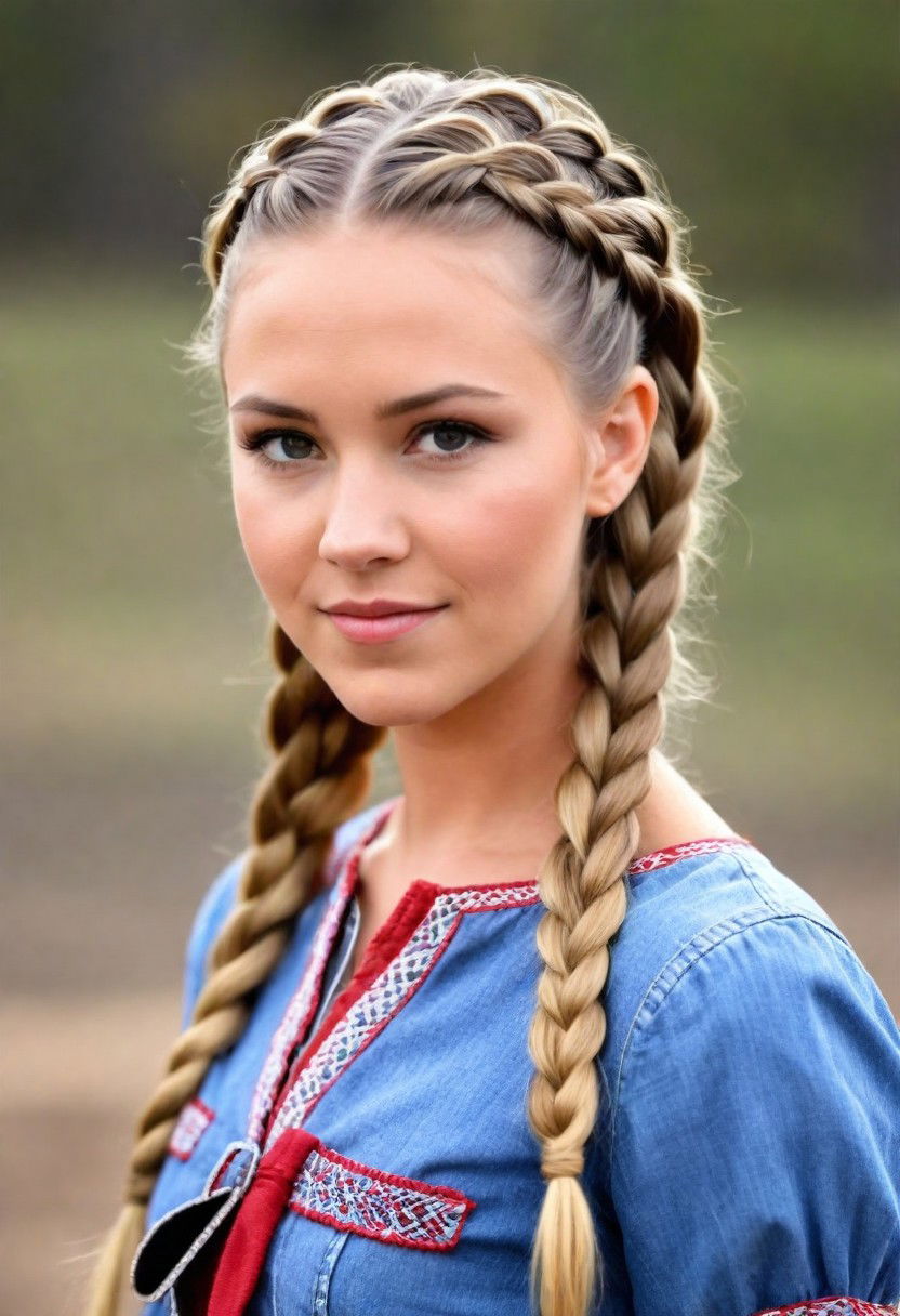 dutch braids hairstyle