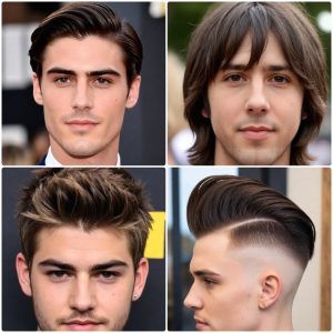 easy haircuts for men with straight hair