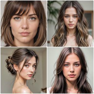 easy hairstyles for long faces