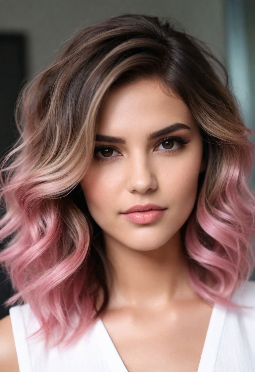 edgy razor cut waves hairstyle