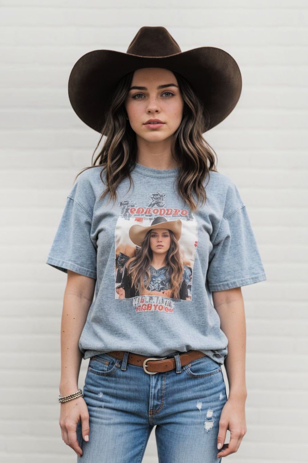 effortlessly rodeo graphic tee