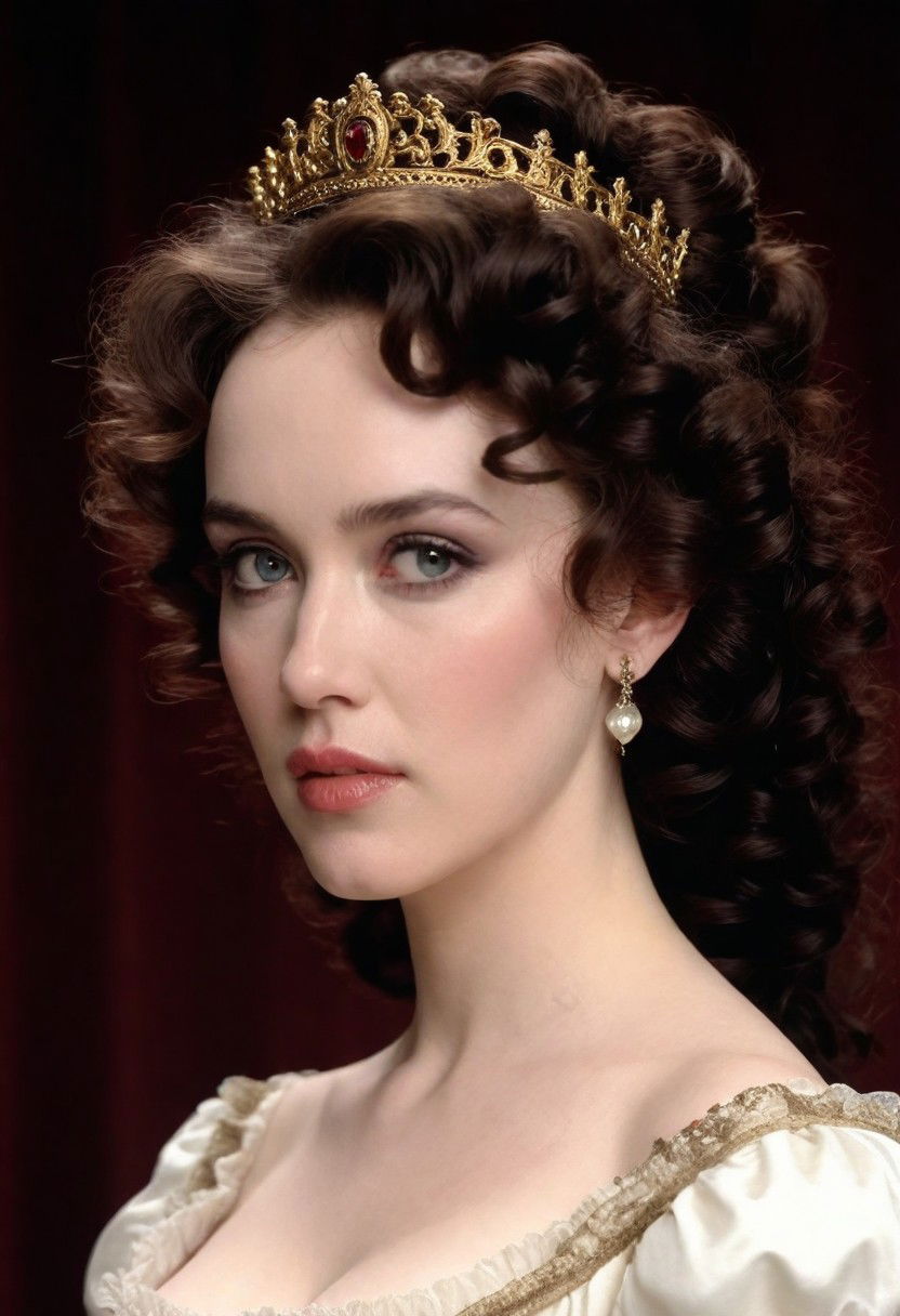 elizabethan curls hairstyle