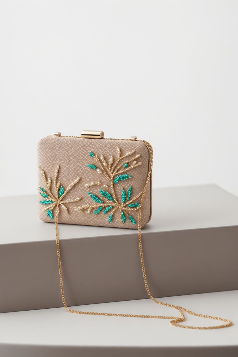 embellished clutch for new years outfit
