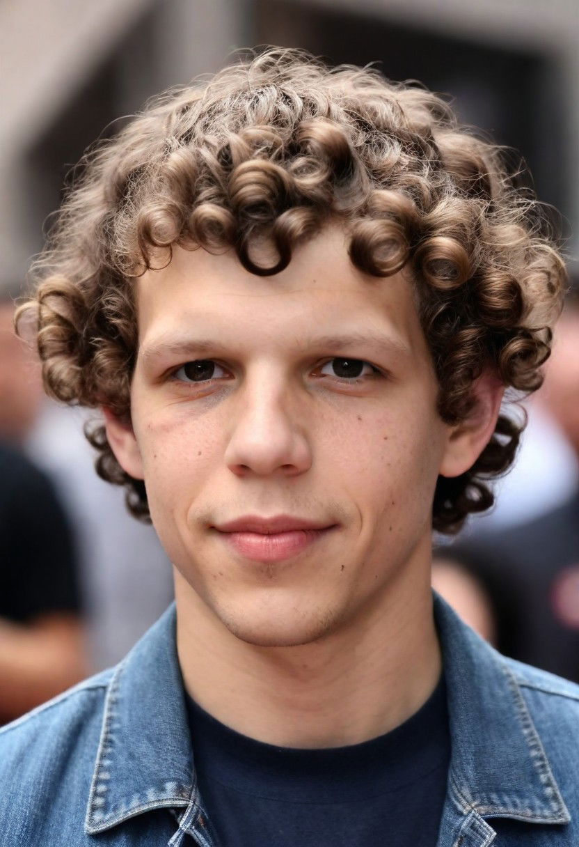 faded curls hairstyle men