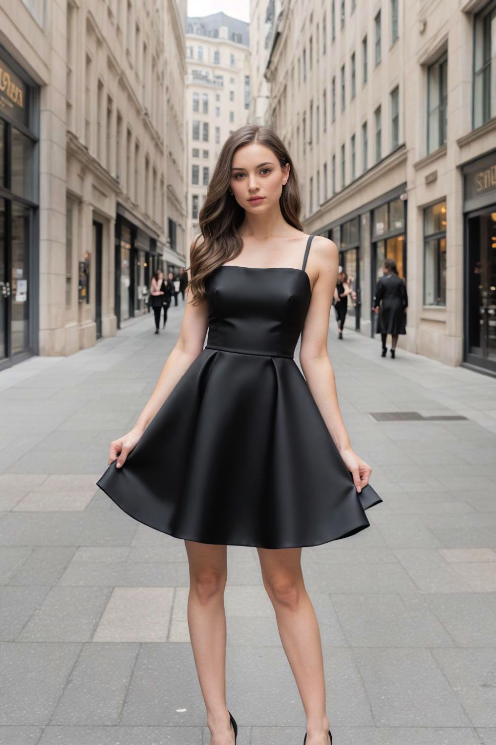 fantastic classic little black dress