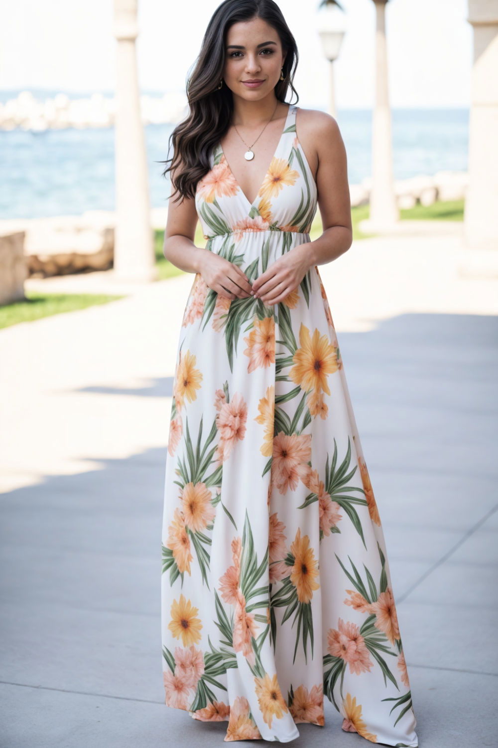 fantastic fiesta inspired maxi dress