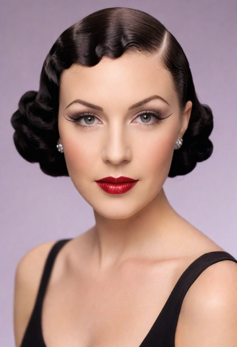 finger waves hairstyle