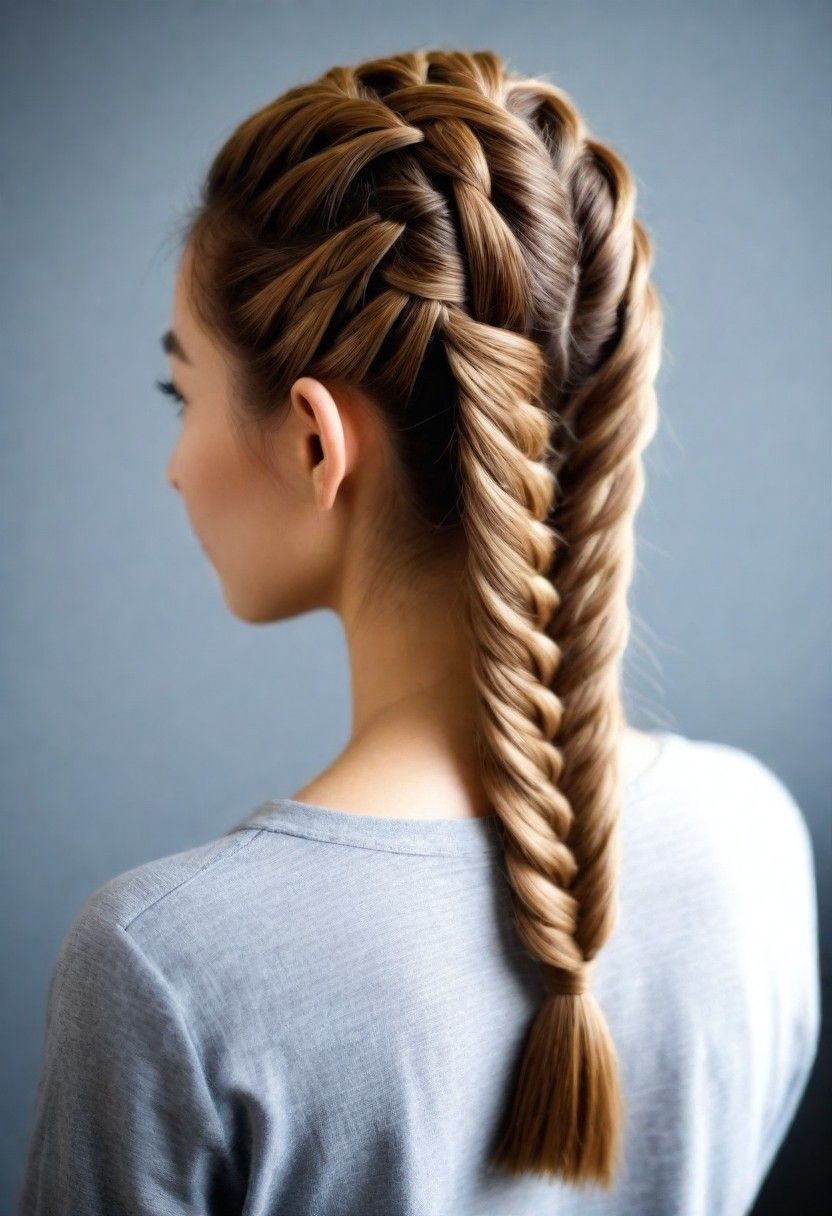 fishbone braid hairstyles
